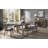 Raphaela Dining Table In Weathered Cherry Finish DN00980
