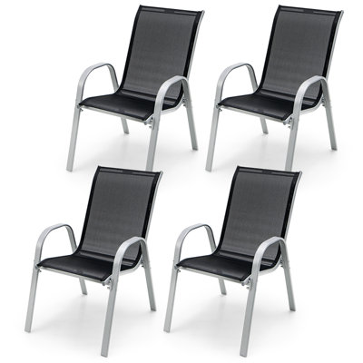 Fauteuil empilable de salle à manger Marrs