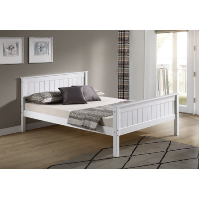 Beckett Solid Pine Platform Bed