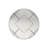 36"X36" Round Wall-Mounted Mirror With Slim Iron Frame, Vintage Industrial Design For Versatile Home Decor