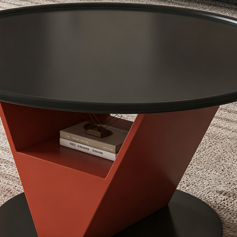 Table basse ronde Modern Creativity Art
