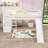 Twin Size Loft Bed With Staircase And Convertible Slide-1499454302