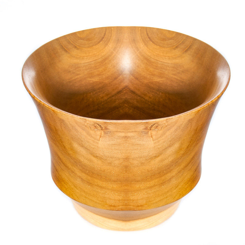 Edgy Ochawan Miso Teak Wood Bowl