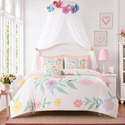 Floral 6PCS Comforter Set
