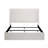 Upholstered Wingback Bed With 52.3" High Headboard-452283497