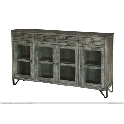 Ferribee 68'' Solid Wood Console Table