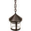 Luminaire suspendu cylindrique à DEL 1 lumière Estancia