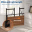 Grande table pliante en fer, robuste, peu encombrante, facile à installer et durable-130112383