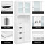 Freestanding Linen Cabinet