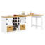 197 cm W Kitchen Island with
