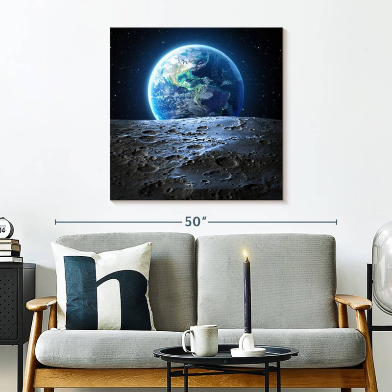Arney Earth From Moon
