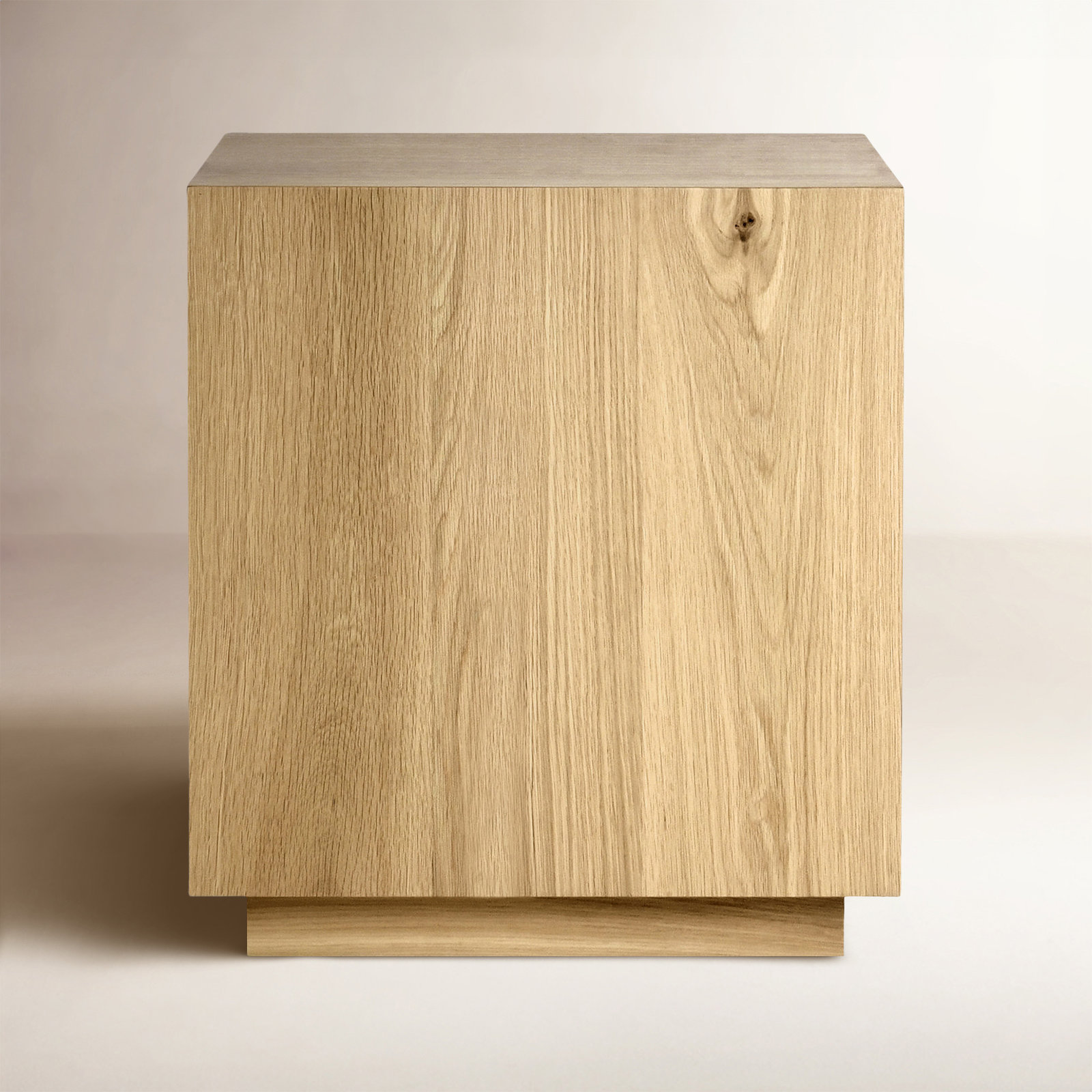 Taryn 20" Block End Table, Natural