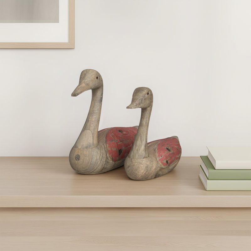 Fernet Animals Figurines & Sculptures, Red