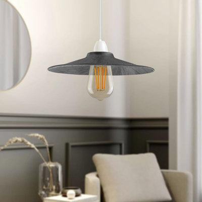 4 cm H Flat Lamp Shade