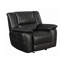 Fauteuil inclinable manuel oscillant standard en similicuir de 44 po de largeur Clematite