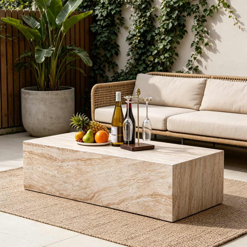 Rectangular Outdoor Coffee Table