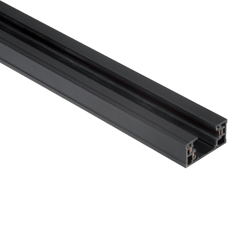 96" Single Circuit Track, Black