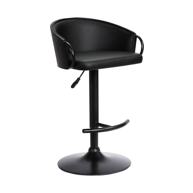 Chaise de bar pivotante à dossier bas 40 po