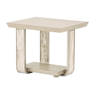 Lotus Bay End Table - Sand
