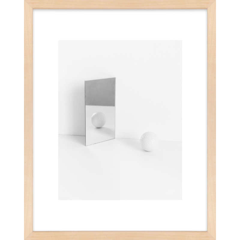 SV02903_White Still Life 2 By Svetlana Smirnova - Framed Wall Art, 30" H x 24" W x 1.25" D, Maple Framed