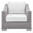 Conway Outdoor Patio Wicker Rattan Armchair-1206659682