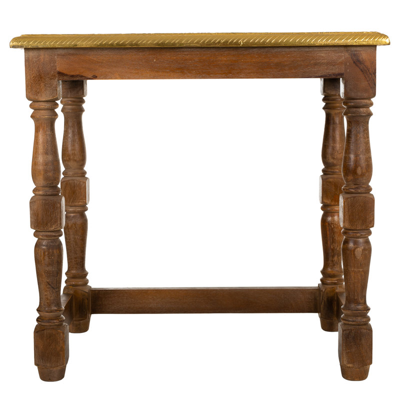 Karmane Solid Wood Four Leg Coffee Table