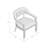 Alandria 18'' H Upholstered Side Chair-1747613040