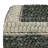 Grady 18"W Wool and Cotton Square Pouf-1845007196