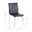 Chaise d'appoint pivotante Maxwell en similicuir-590738014