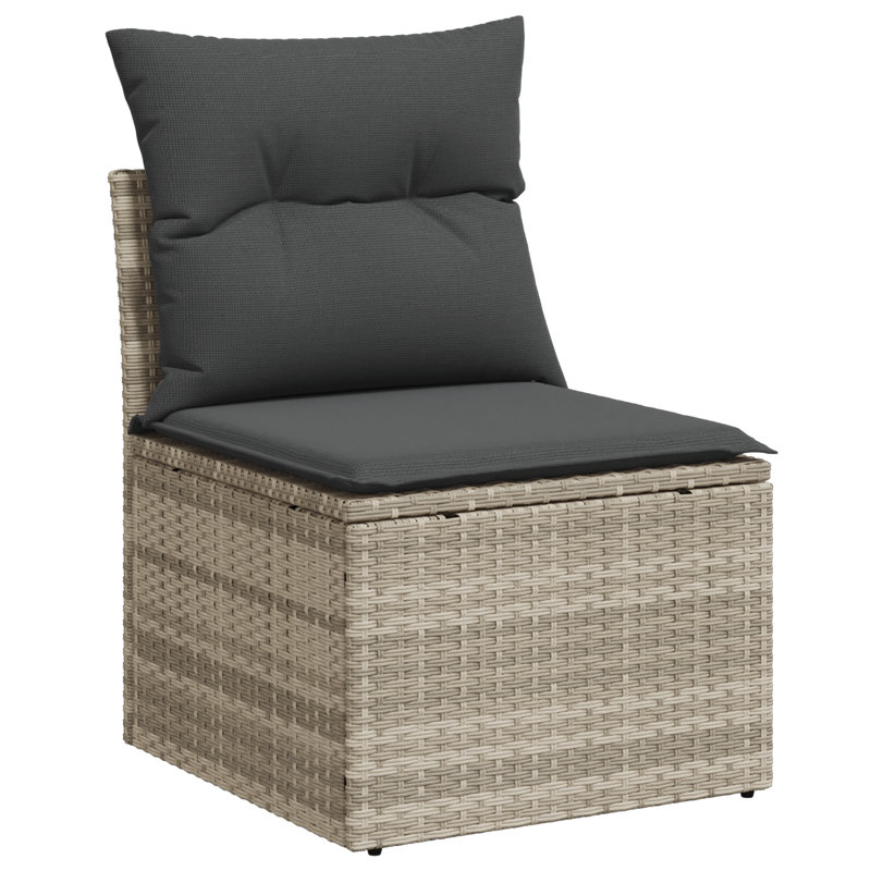 124cm Wide Patio Sofa with Cushions