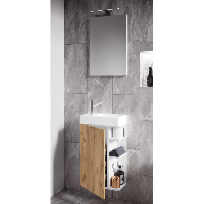 Rayvonn Bathroom Furniture Suite, Wood