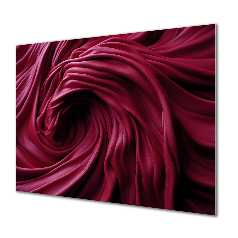 «Purple Soft Spirals Galaxy» - art mural abstrait en spirale en métal, H 24 po x l 32 po x P 1 po