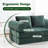 Modern Cozy Convertible Sleeper Sofa Bed-250231942-258218611