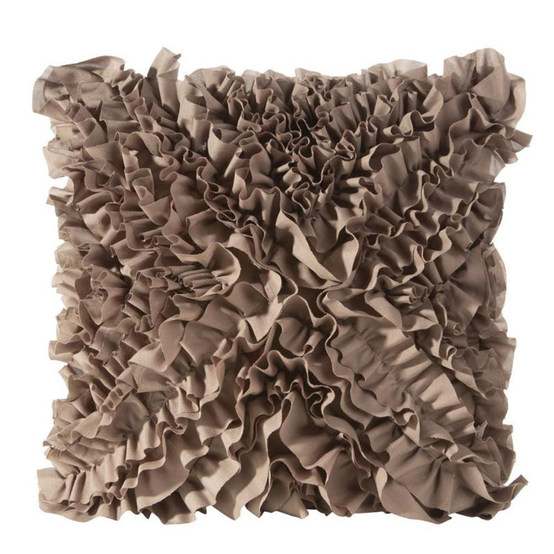 Urrutia Microfiber Pillow Case, Dark Beige