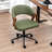 Bryonie Faux Leather Swivel Office Chair-375890461