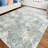Aybek Geometric Blue/Green/Ivory Area Rug-1286772111