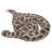 CURLED UP PYTHON STATUE