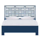 Finn Queen Bed, Pool Blue