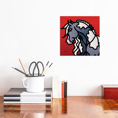 Super Model by Lisa Lopuck - Wrapped Canvas Print