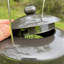 Elof Metal Hanging Tube Bird Feeder