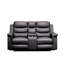Causeuse inclinable avec housse de console centrale, housse de canapé extensible et durable pour fauteuil inclinable à 2 places, parfaite pour les salons modernes