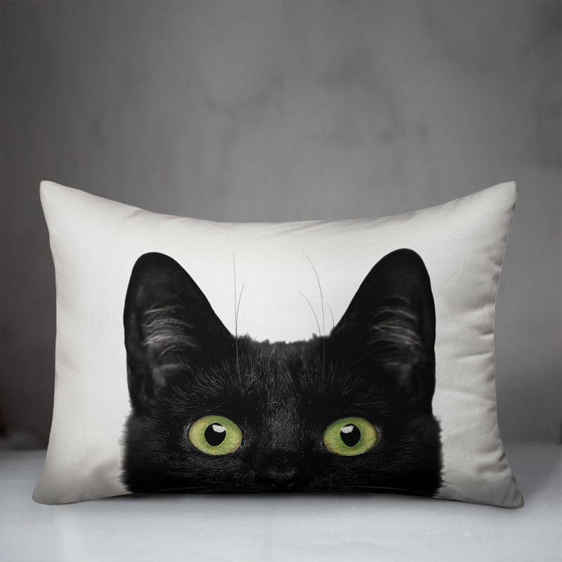  Cat Eyes Lumbar Pillow