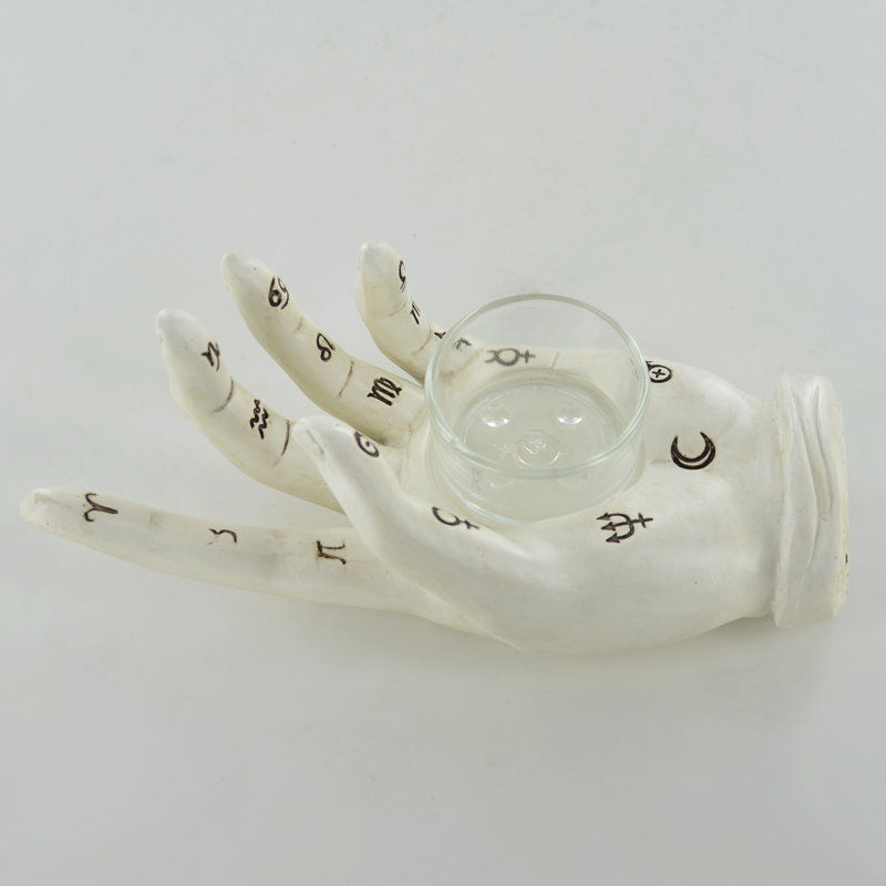 Gregg Resin Tabletop Tealight Holder