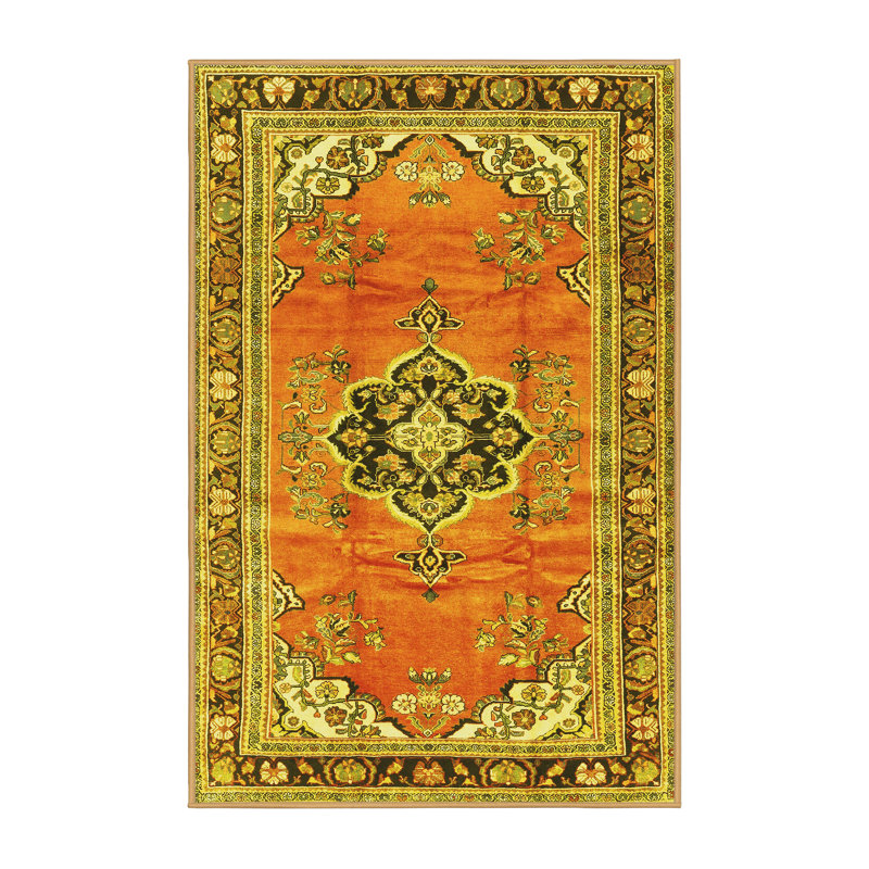 Tapis jaune Azuree, Rectangle 2 pi x 3 pi