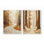 «Autumn the Enchanted Path Forest I», ensemble de 2 reproductions d'art mural-519778453-519778450
