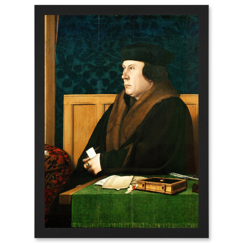 Holbein Junior Thomas Cromwell Earl Essex Chief Minister 1 Piece Single Picture Frame Painting