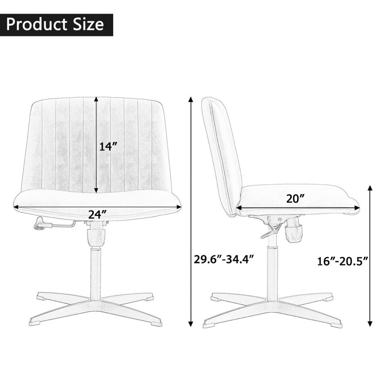 Chaise de bureau Evyenia