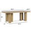 Table de salle à manger 86 po-97991576