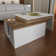 Madison Floor Shelf Coffee Table with Storage
