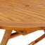 Grinnell Round Teak Outdoor Dining Table , 110cm W 110cm D